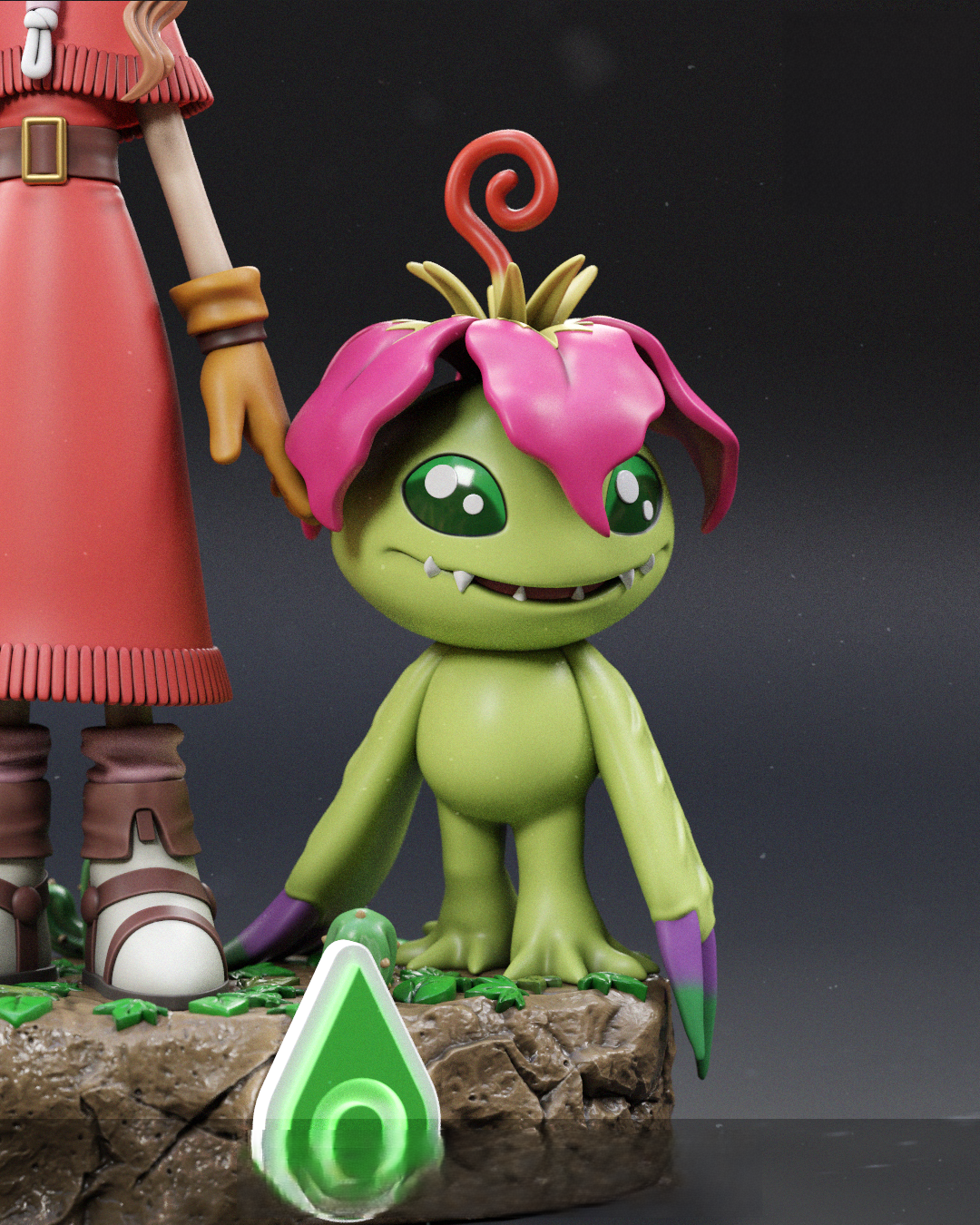 Mimi and Palmon - Digimon - STL 3D Print Files