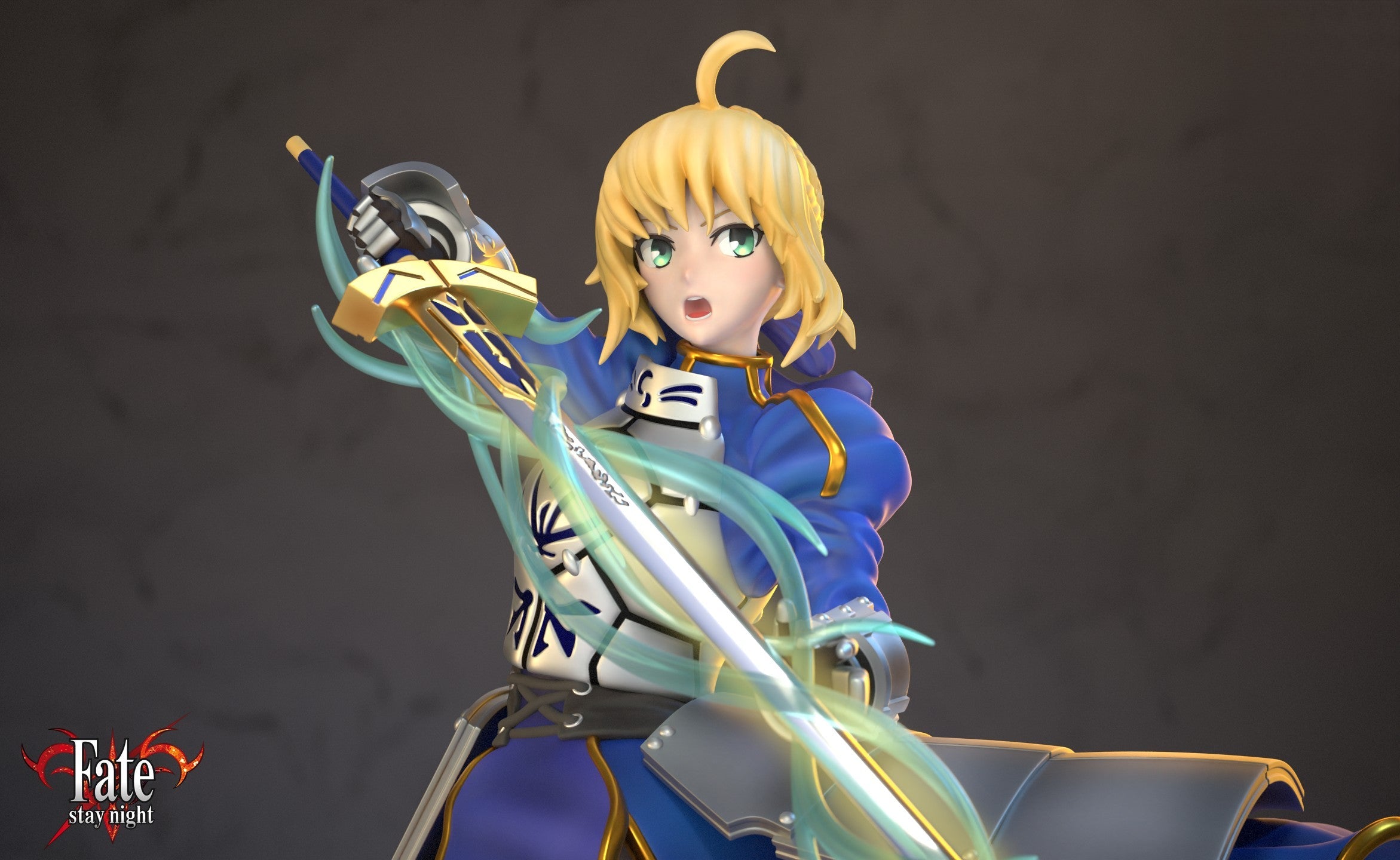 Saber - Fate/stay night - STL 3D Print Files – My Stl