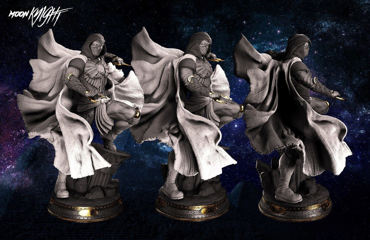 1831 Moon Knight - STL 3D Print Files