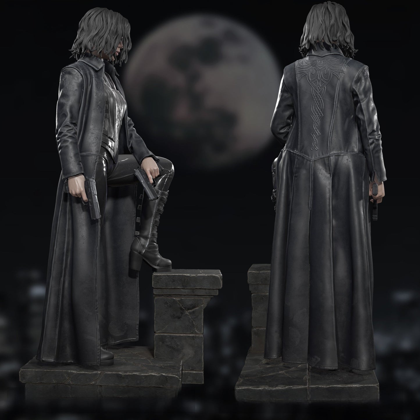 Selene - Underworld - STL 3D Print Files