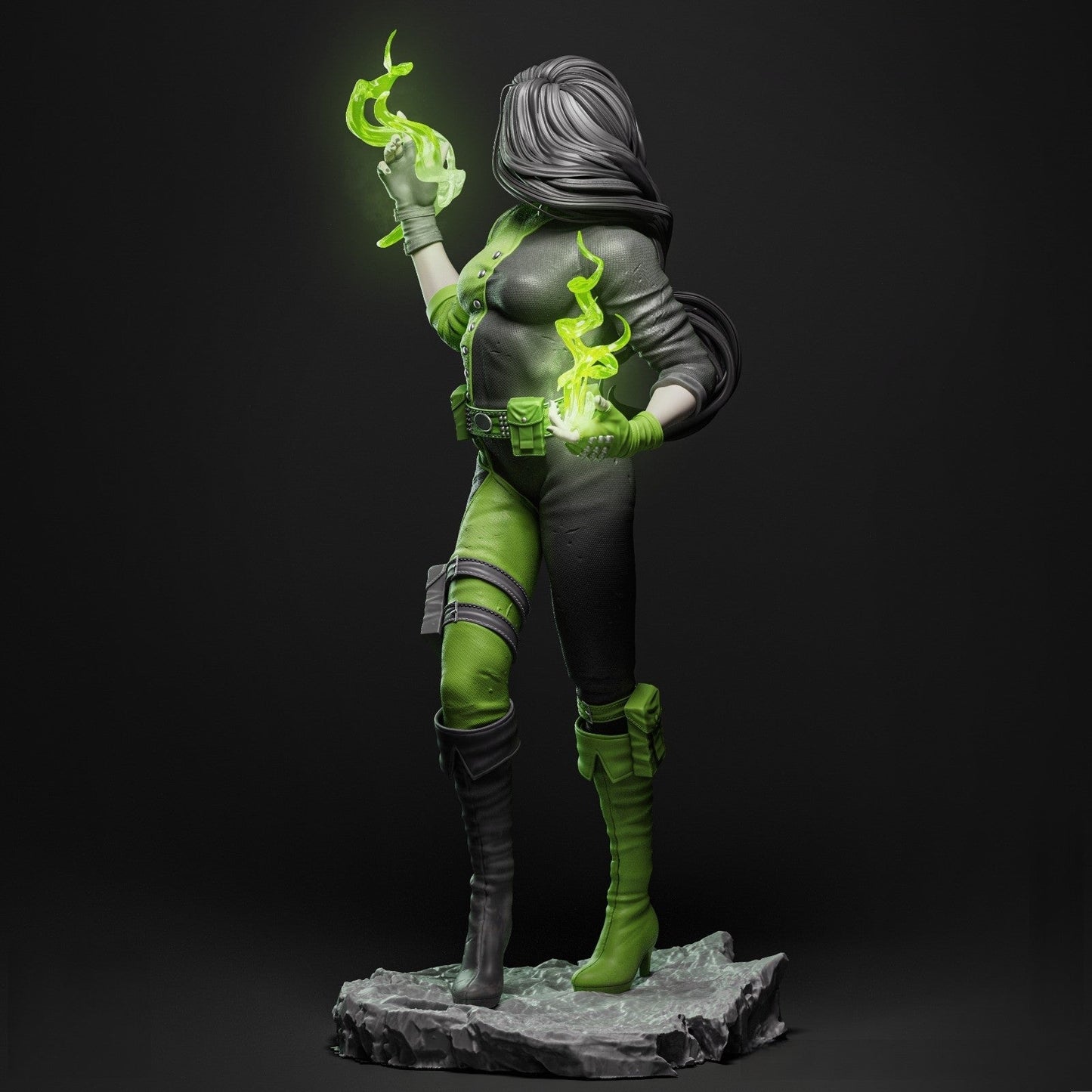 Shego - Kim Possible - STL 3D Print Files