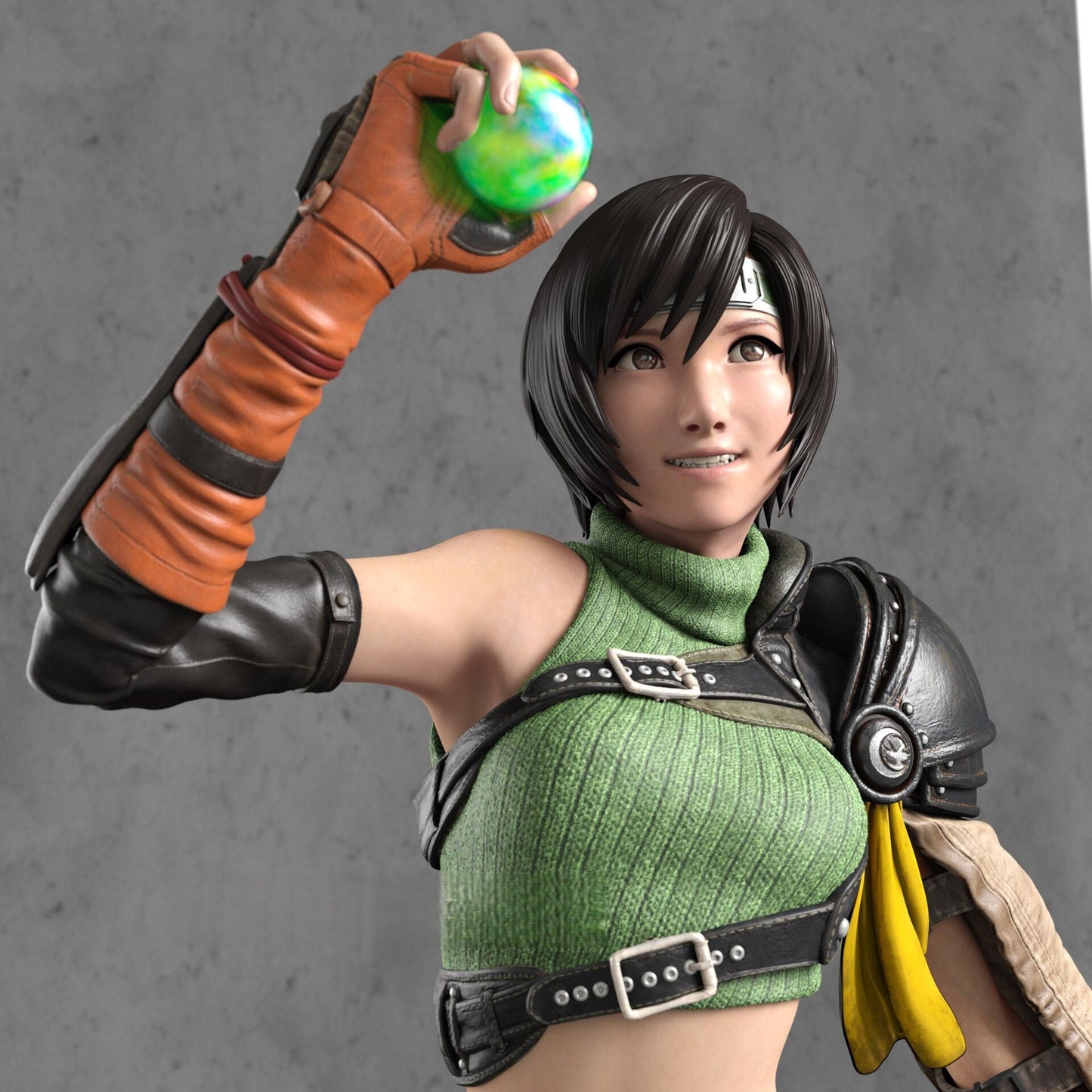 Yuffie Kisaragi - Final Fantasy - STL 3D Print Files