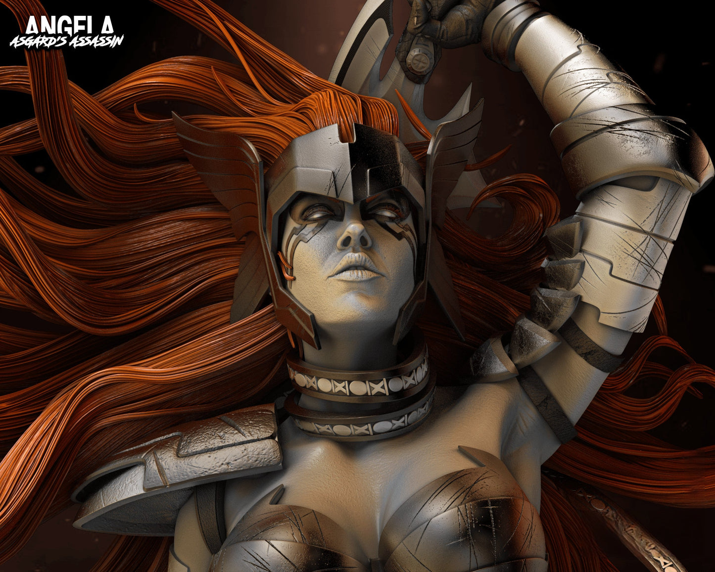 1481 Angela - Marvel Comics - STL 3D Print Files