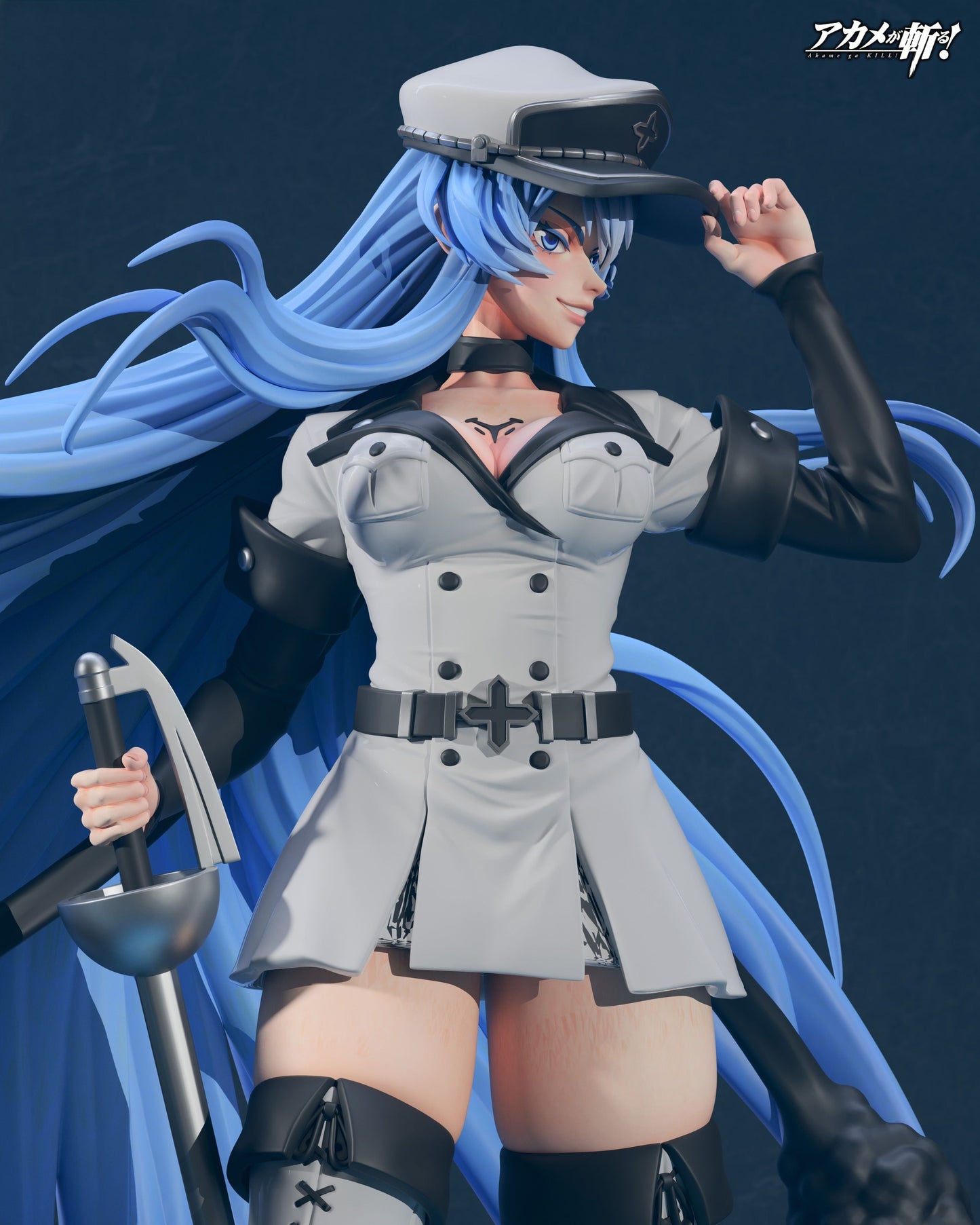 Esdeath - Akame Ga Kill!  - STL 3D Print Files