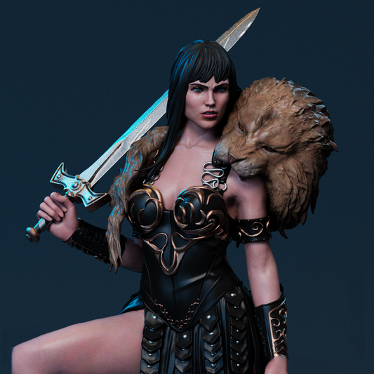 Xena - Warrior Princess - STL 3D Print Files