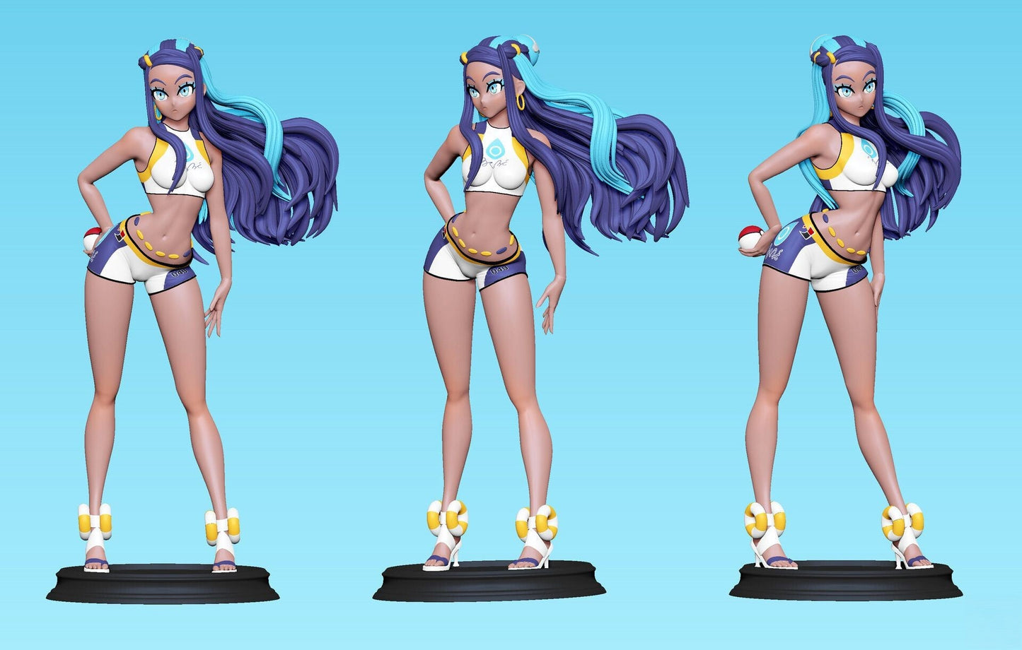 Nessa - Pokemon - STL 3D Print Files