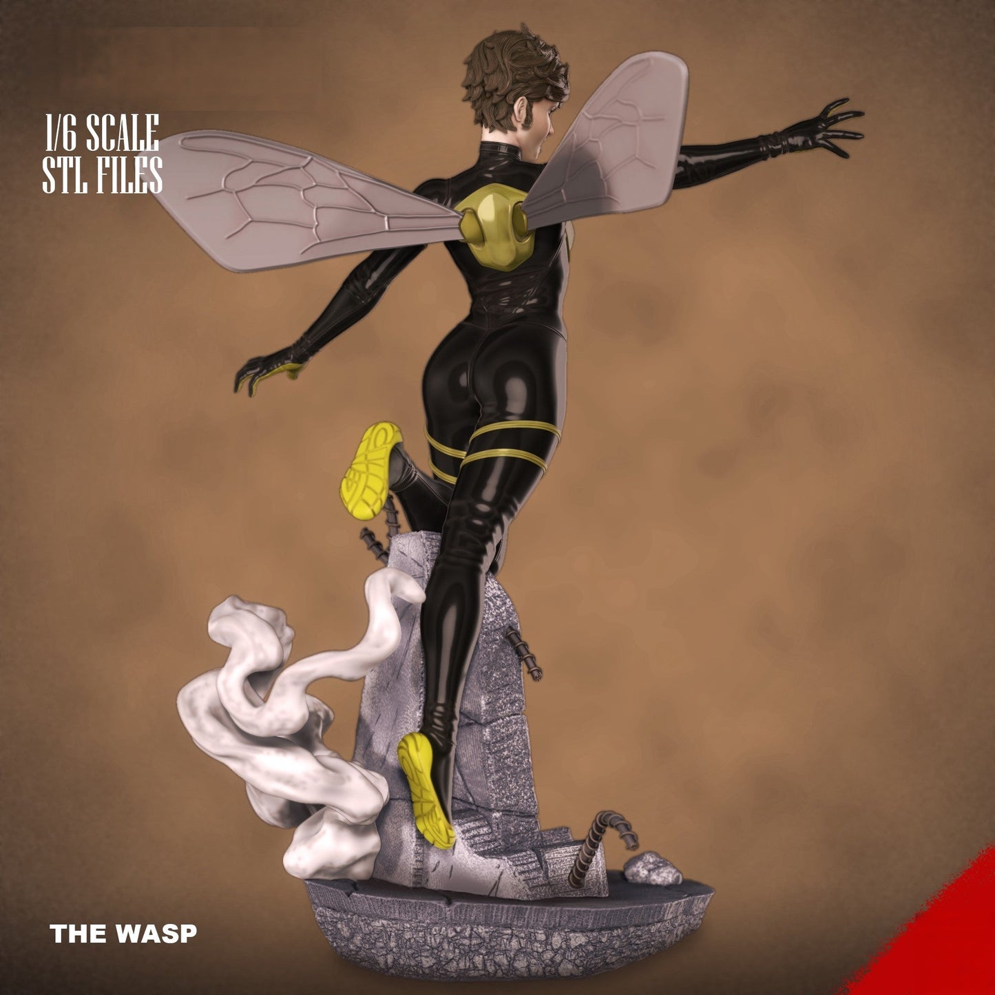 The Wasp - Marvel Comics - STL 3D Print Files