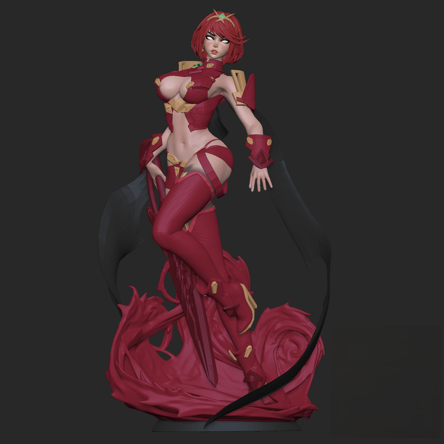 Pyra - Xenoblade Chronicles - STL 3D Print Files