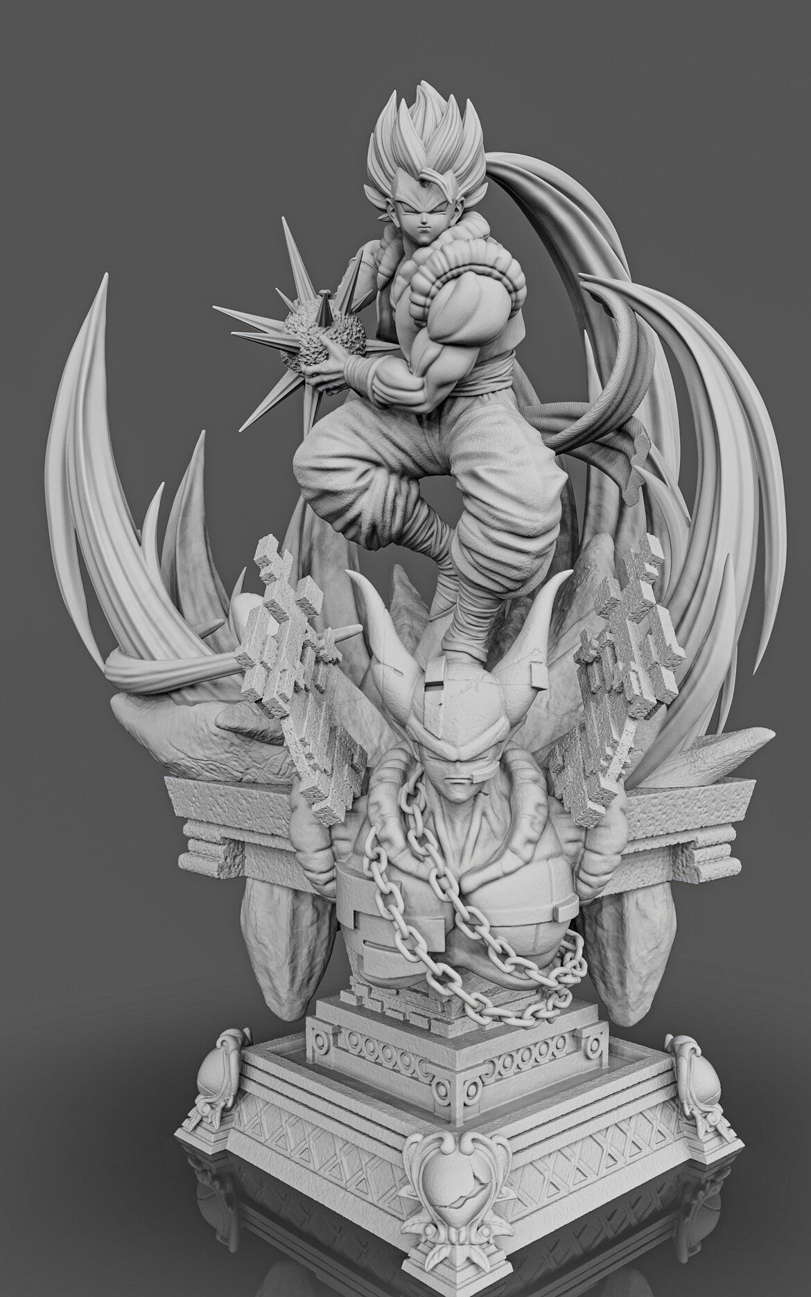 Super Warrior Gogeta - Dragon Ball - STL 3D Print Files