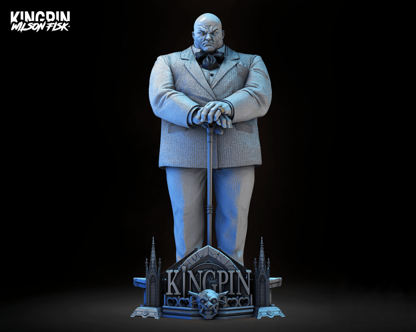 Kingpin Sculpture & Bust - Marvel Comics - STL 3D Print Files