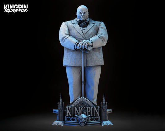 Kingpin Sculpture & Bust - Marvel Comics - STL 3D Print Files