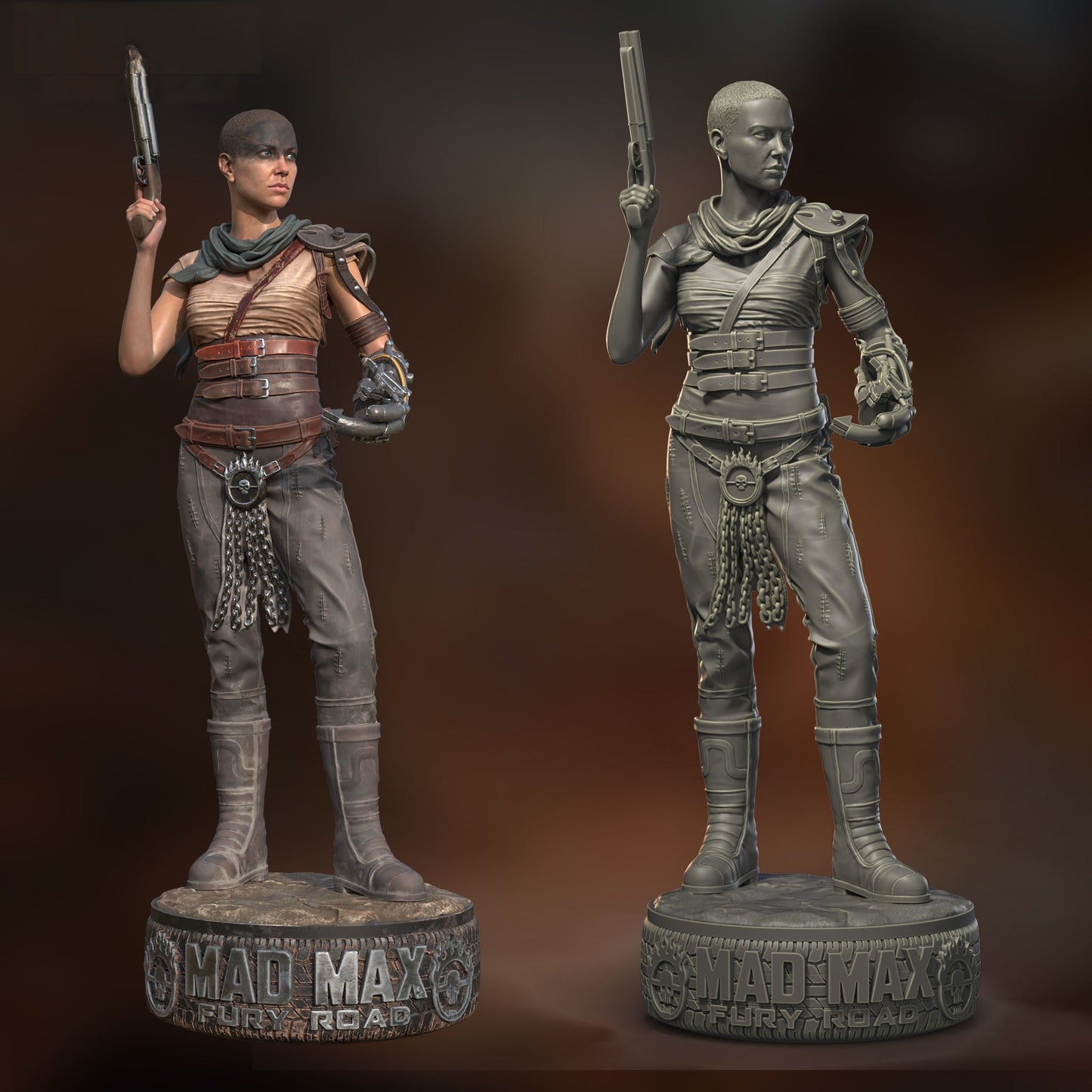 Furiosa - Mad Max: Fury Road - STL 3D Print Files