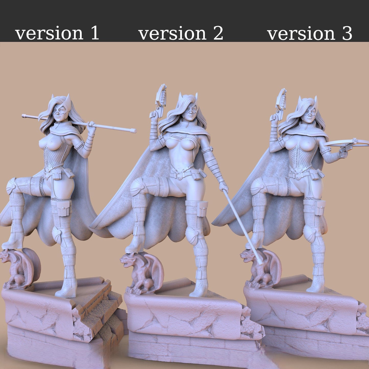 1484 Huntress NSFW - STL 3D Print Files