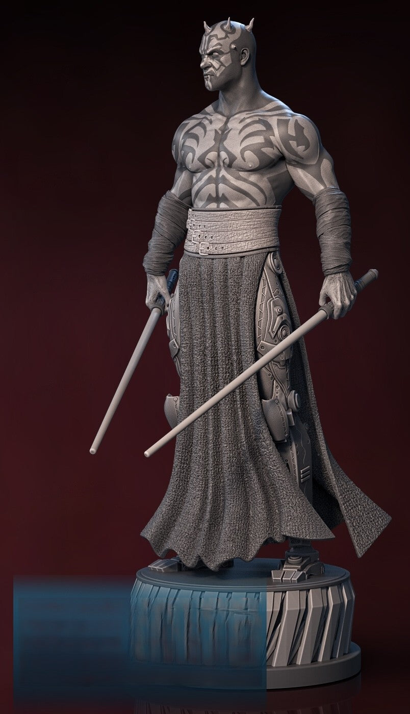 Darth Maul - Star Wars - STL 3D Print Files