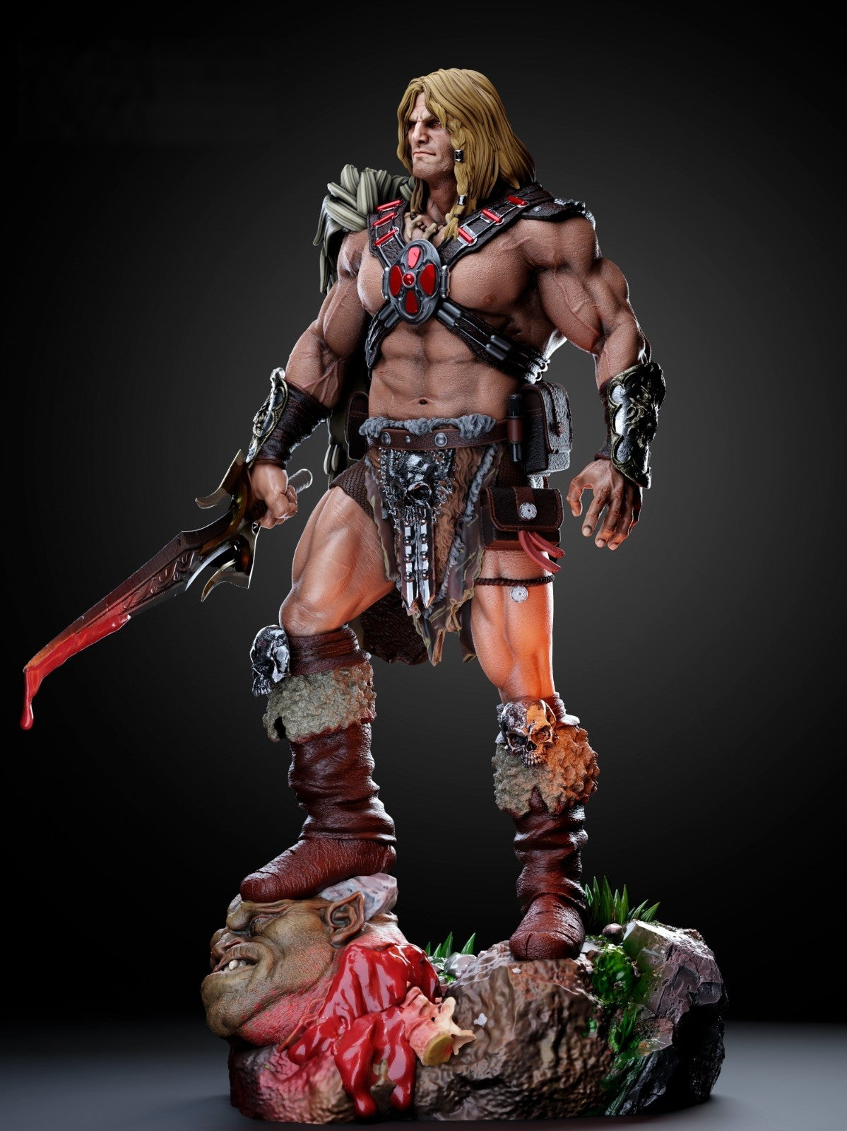 1527 He-Man - STL 3D Print Files