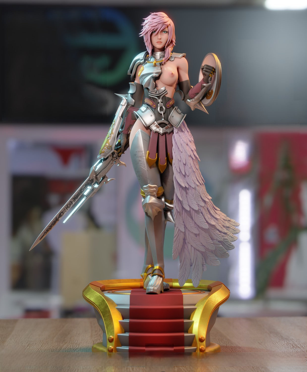 Lightning NSFW - Final Fantasy - STL 3D Print Files