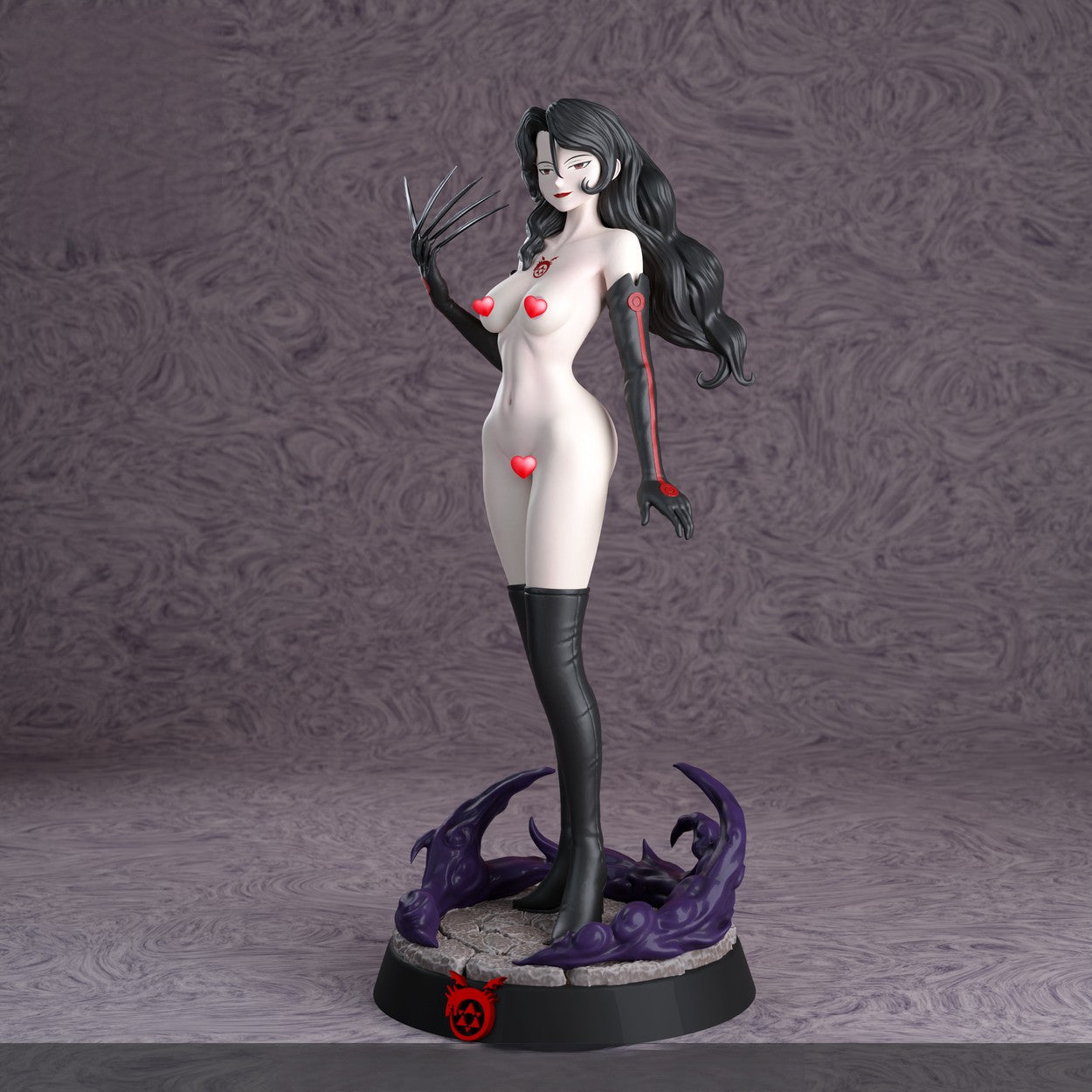 Lust NSFW - Fullmetal Alchemist - STL 3D Print Files