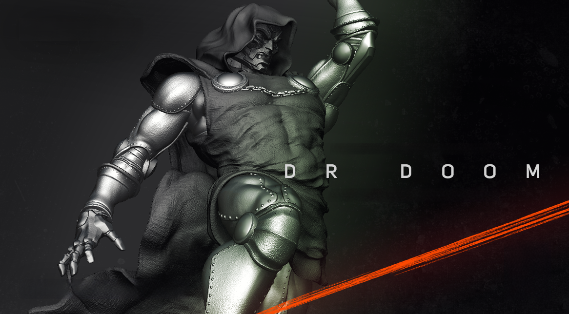 Doctor Doom - Marverl Comics - STL 3D Print Files