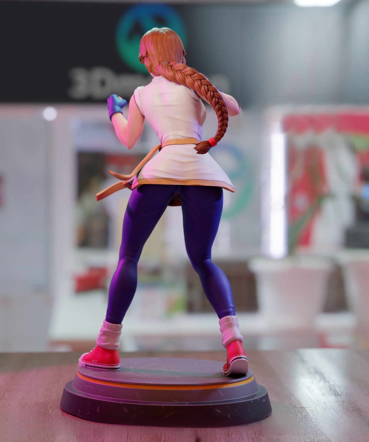 Yuri - The King of Fighters - STL 3D Print Files