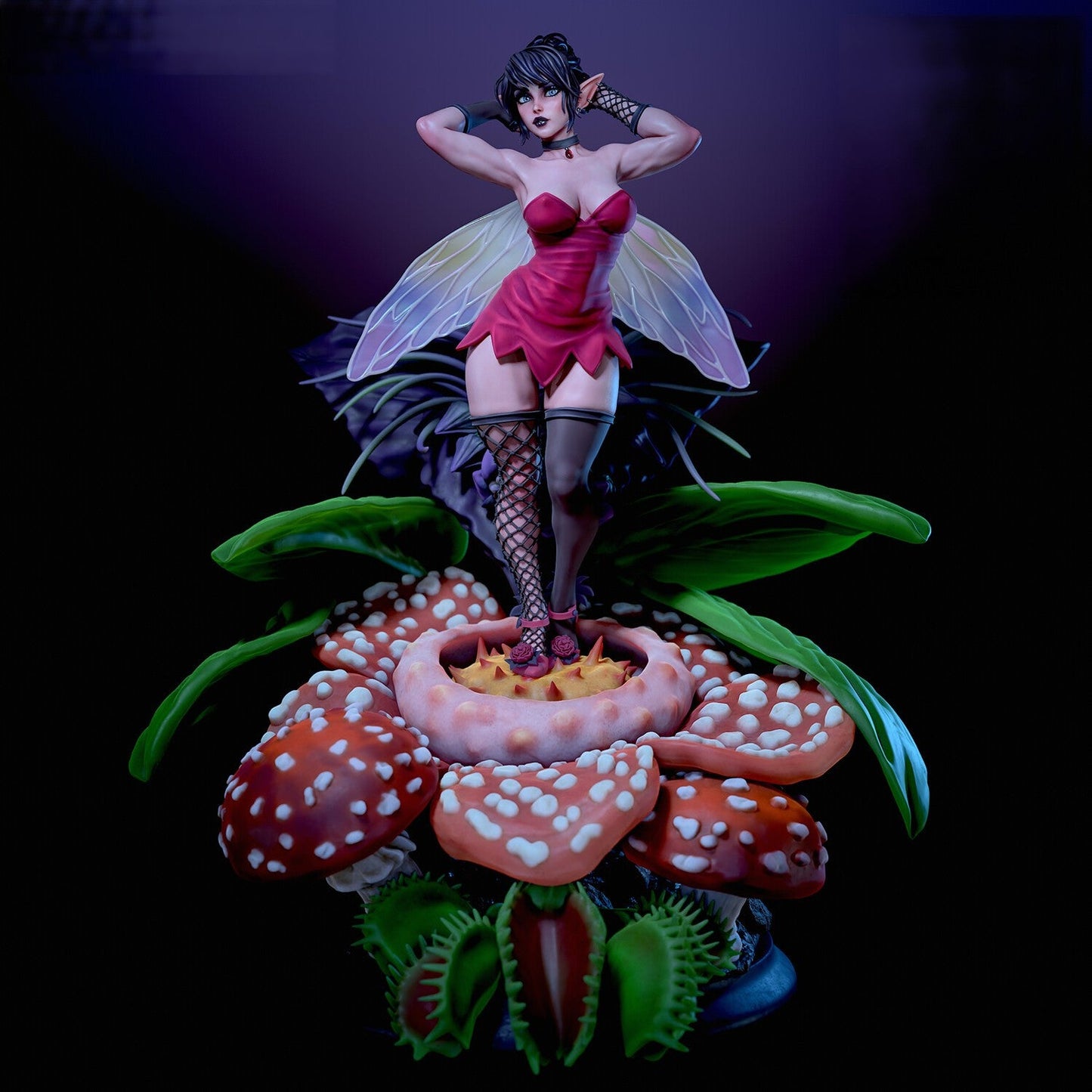 Vita NSFW - The Goth Fairy - STL 3D Print Files