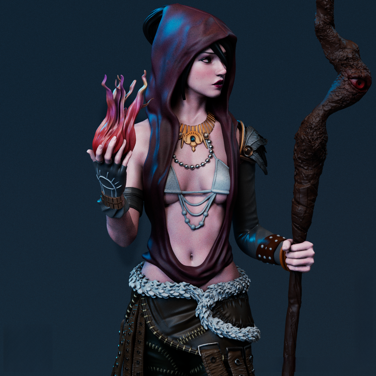 Morrigan - Dragon Age - STL 3D Print Files