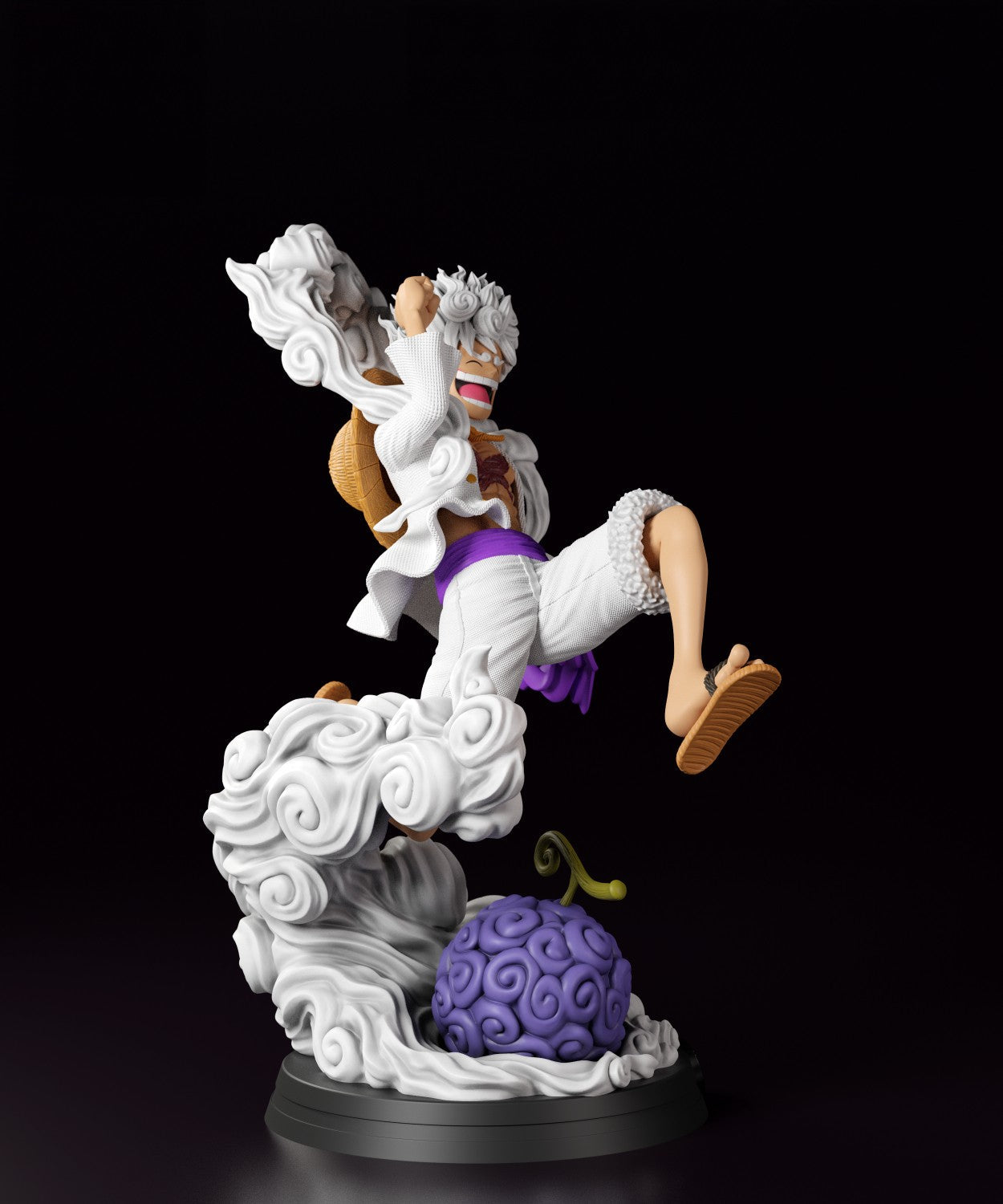 1608 Luffy Gear 5 - One Piece - STL 3D Print Files