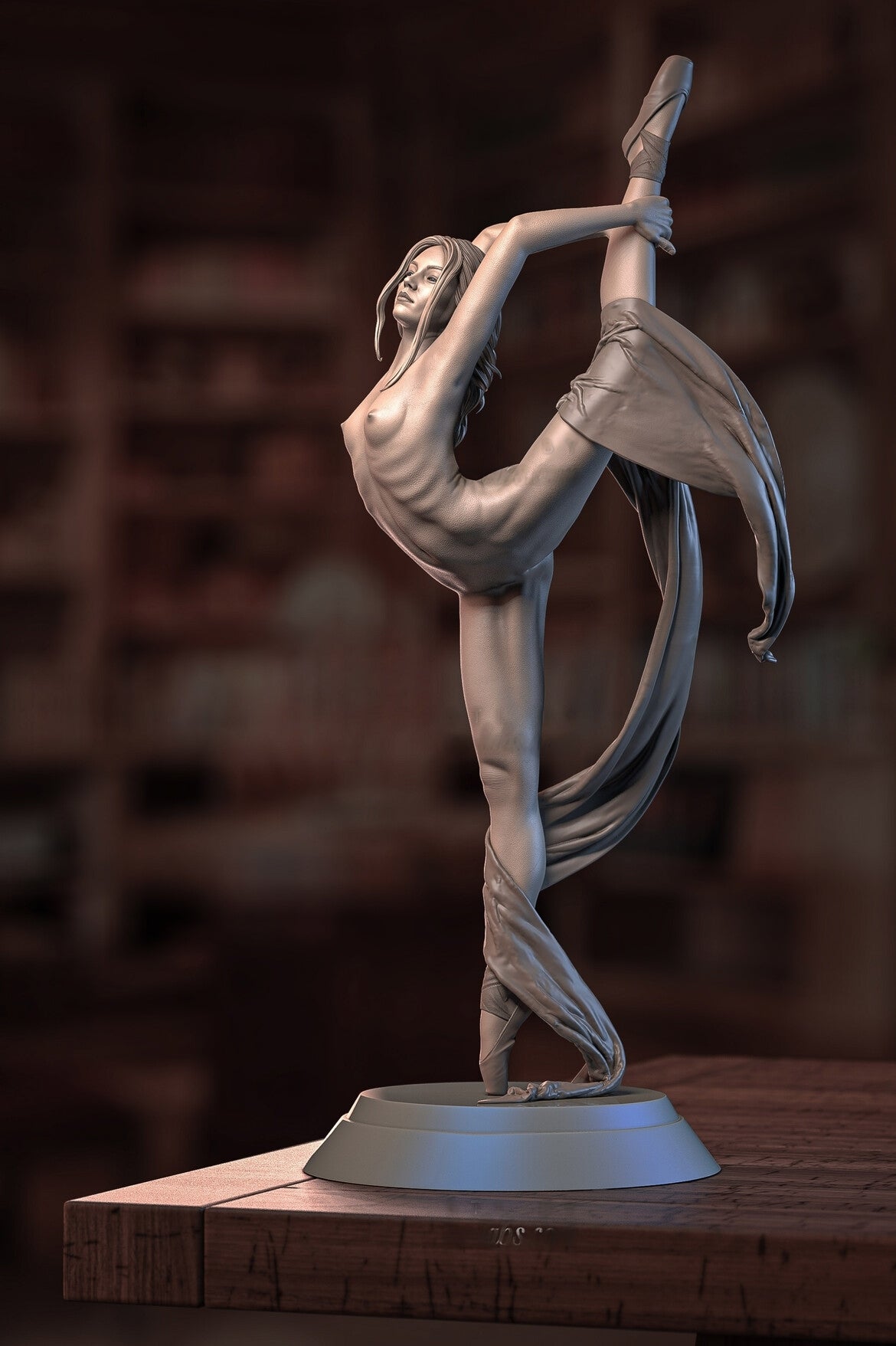 Venturi NSFW - Artistic Ballerina - STL 3D Print Files