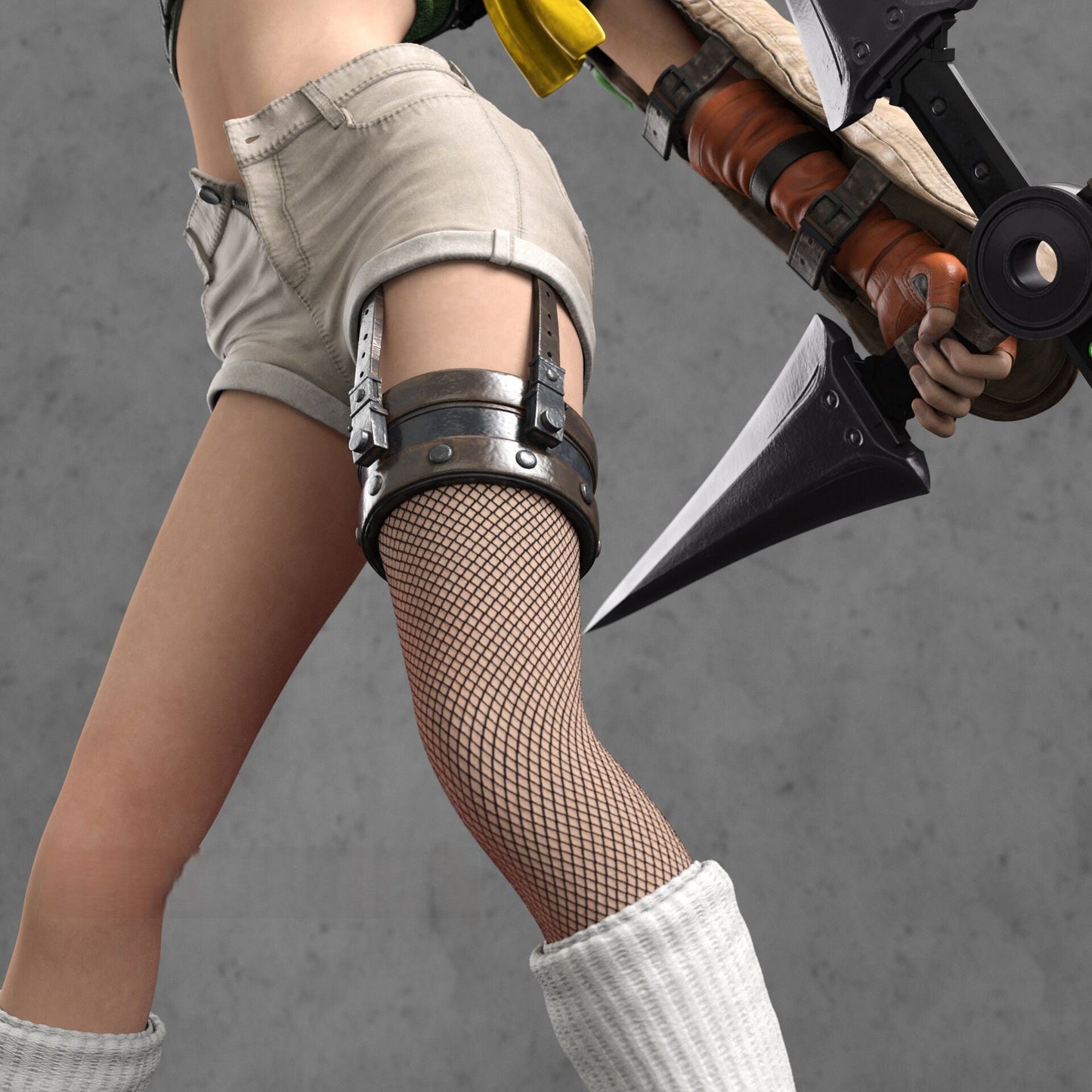 Yuffie Kisaragi - Final Fantasy - STL 3D Print Files