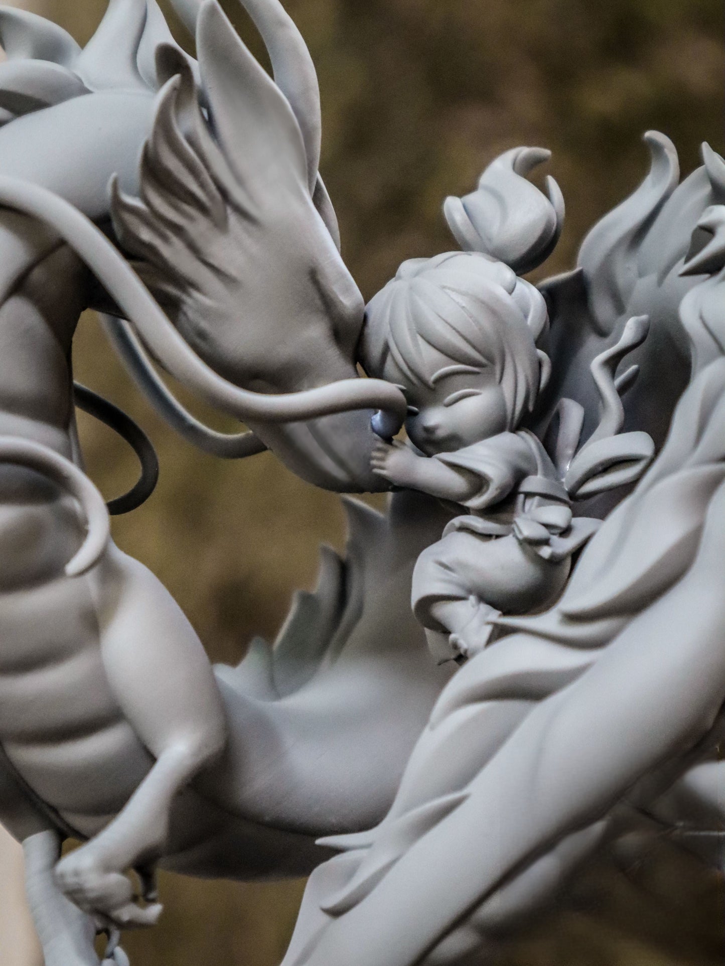 Haku And Chihiro - Spirited Away - STL 3D Print Files