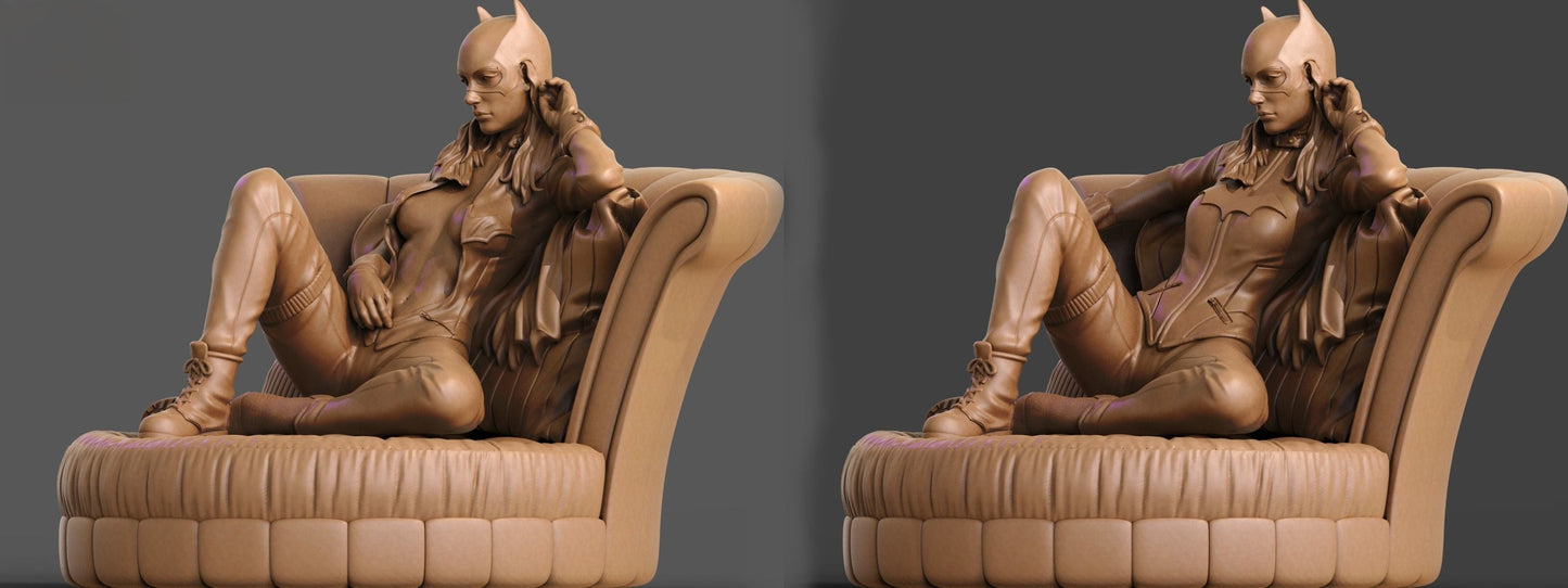 Sexy Batgirl - STL 3D Print Files