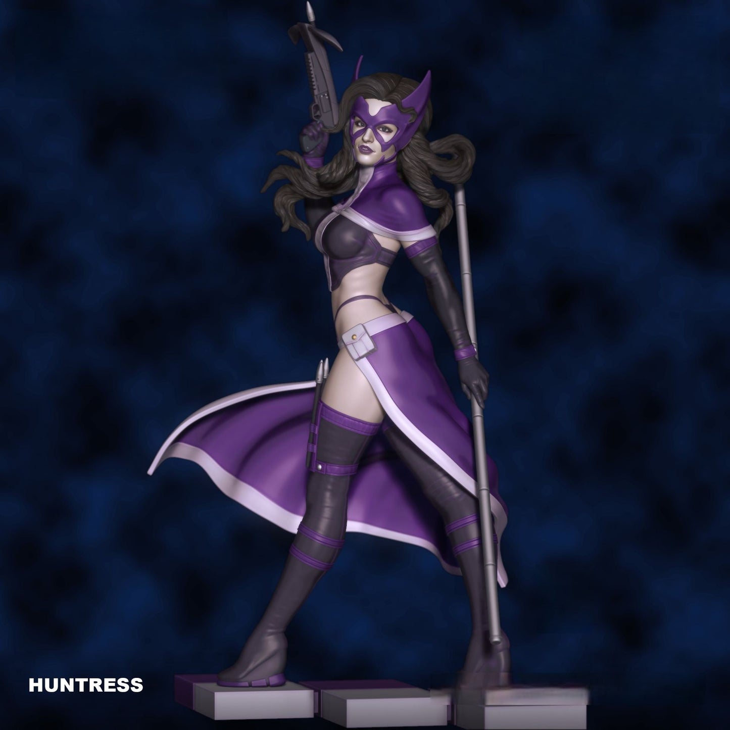 Huntress NSFW - DC Comic STL 3D Print Files