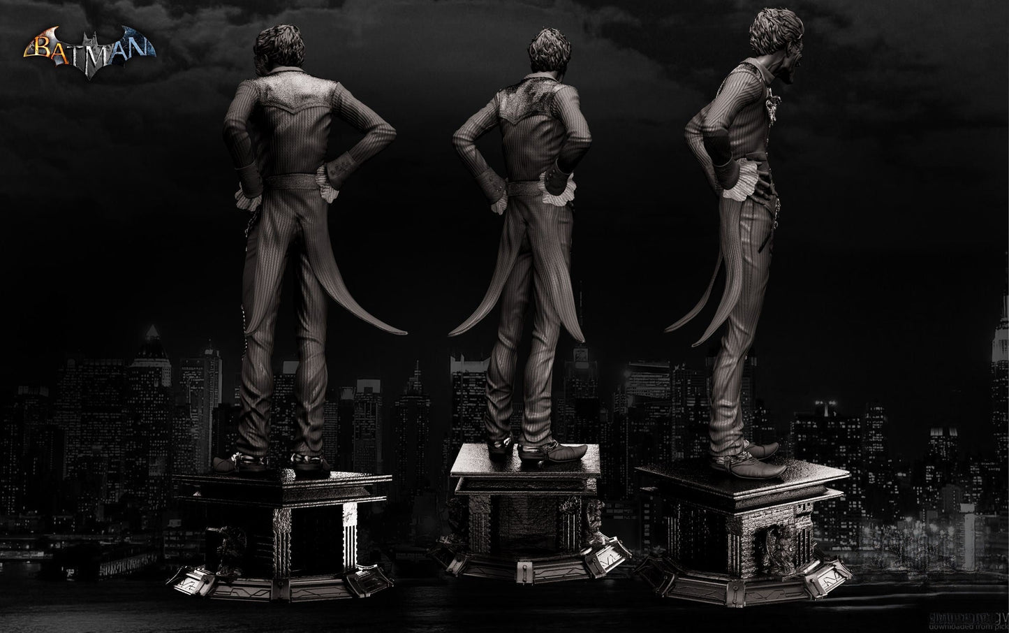 The Joker - Batman - Arkham Knight - STL 3D Print Files