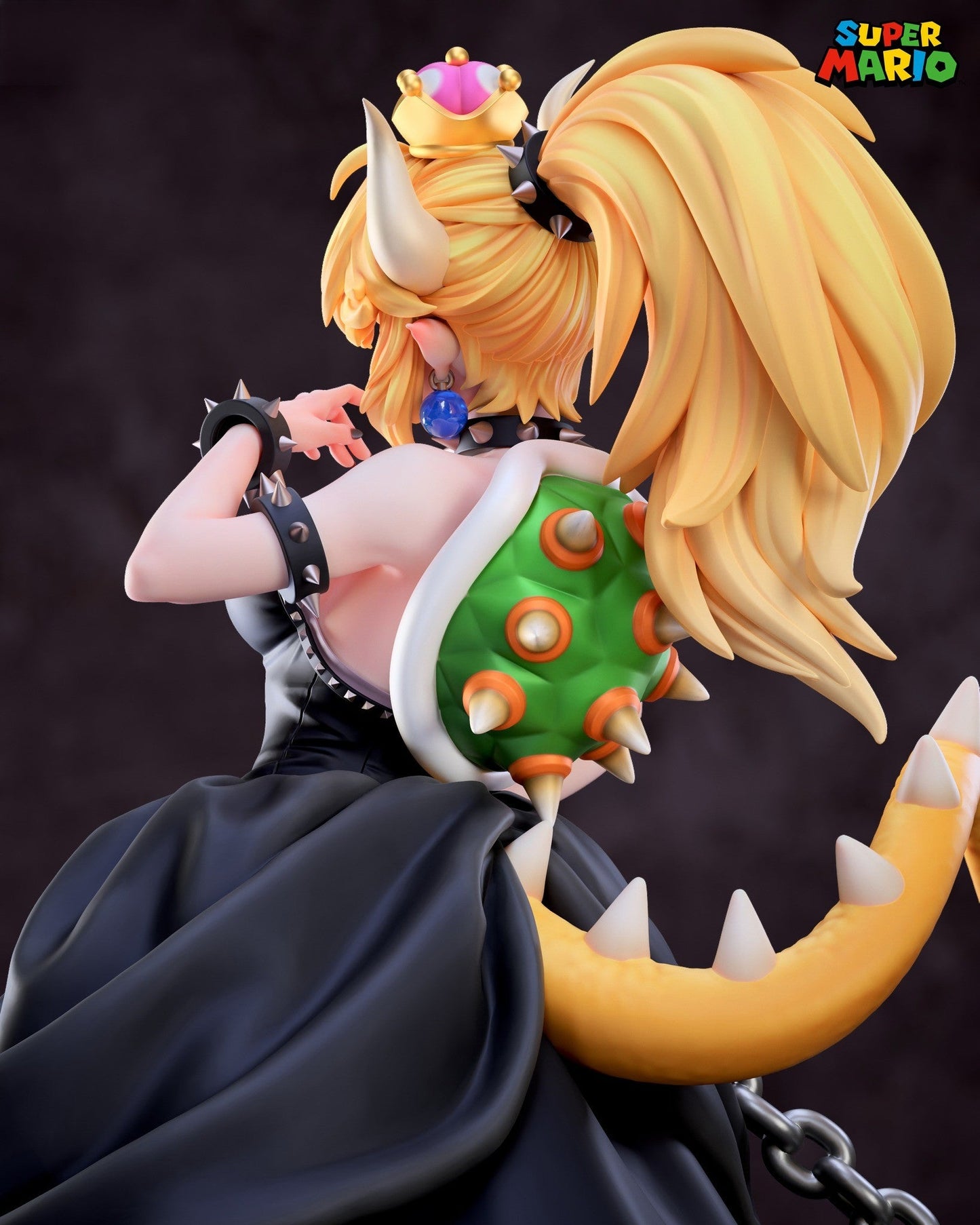 1518 Bowsette - Super Mario - STL 3D Print Files