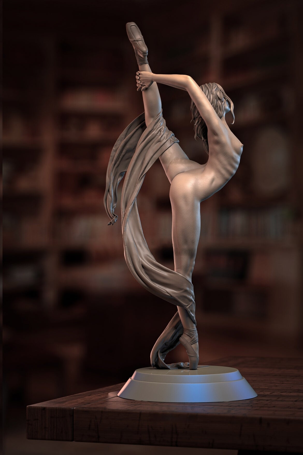 Venturi NSFW - Artistic Ballerina - STL 3D Print Files