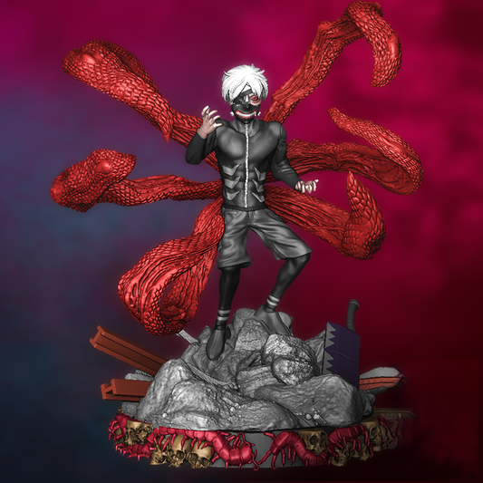 Ken Kaneki - Tokyo Ghoul  - STL 3D Print Files