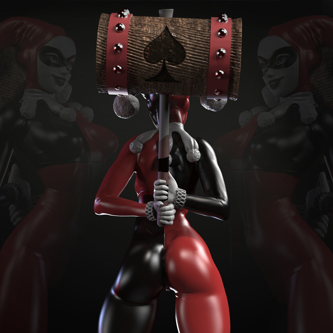 Harley Quinn Classic NSFW - STL 3D Print Files