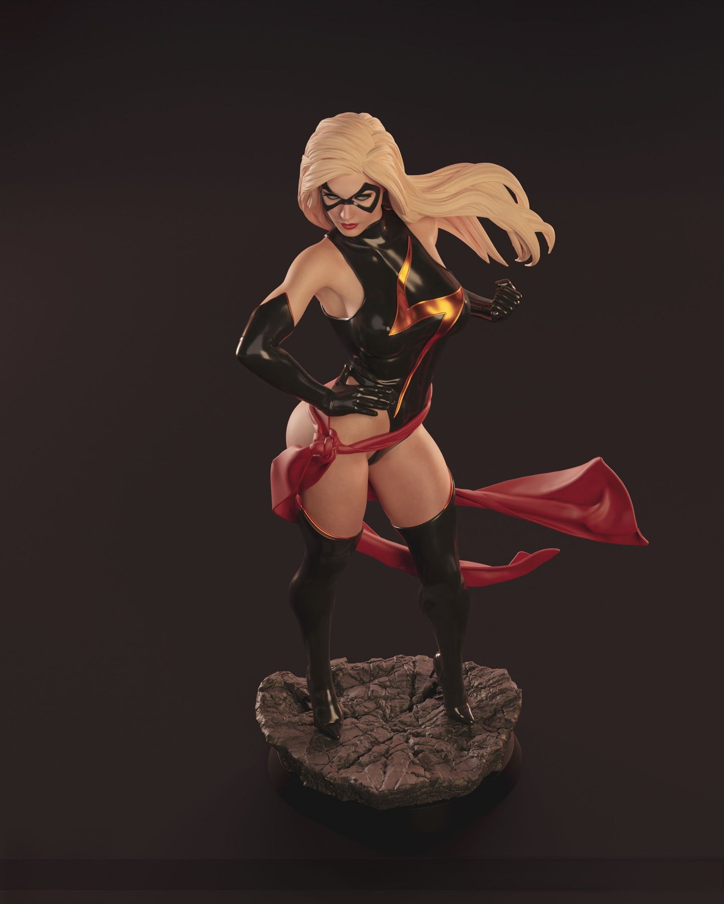 Ms. Marvel NSFW - Carol Denvers - STL 3D Print Files