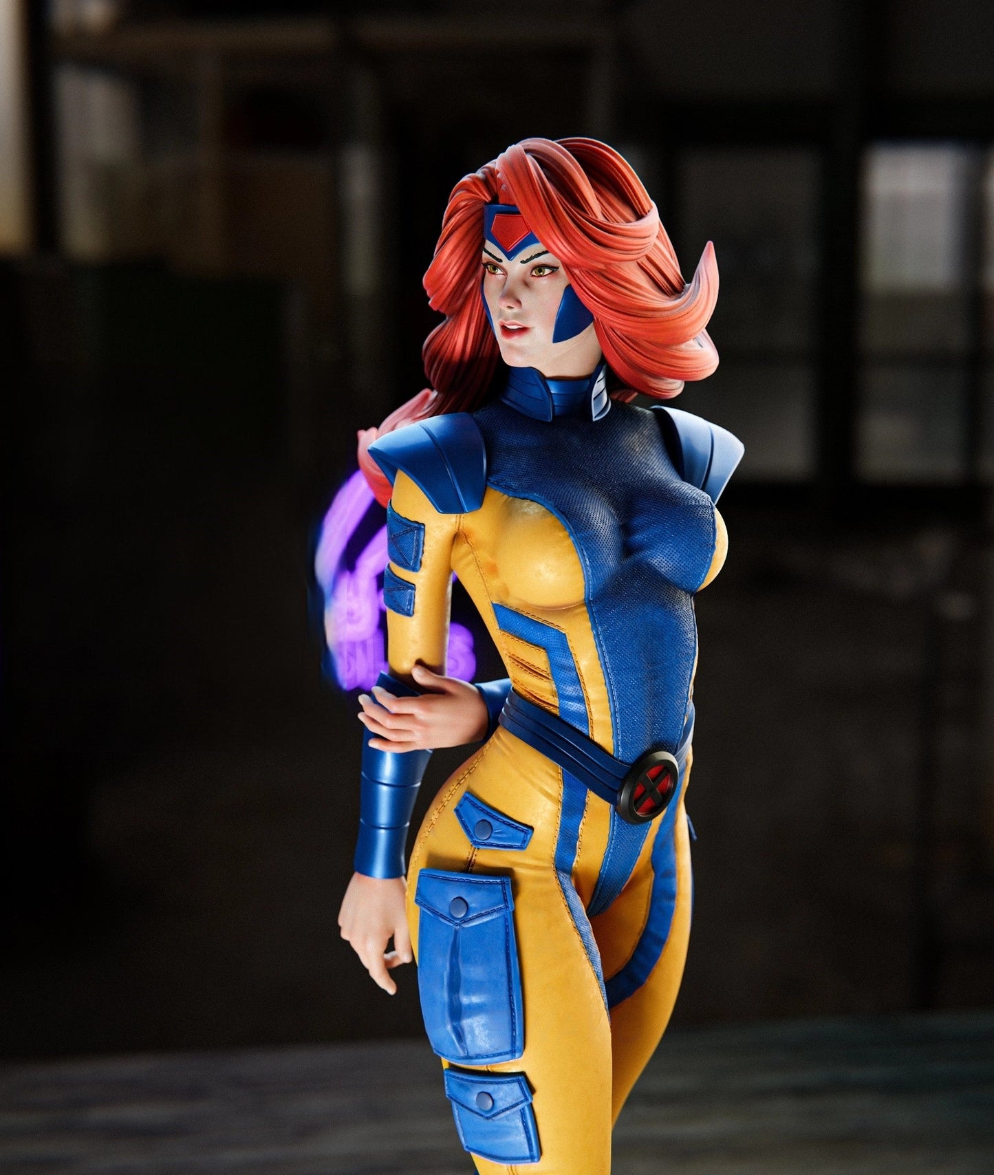 1311 Jean Grey - X-MEN  - STL 3D Print Files