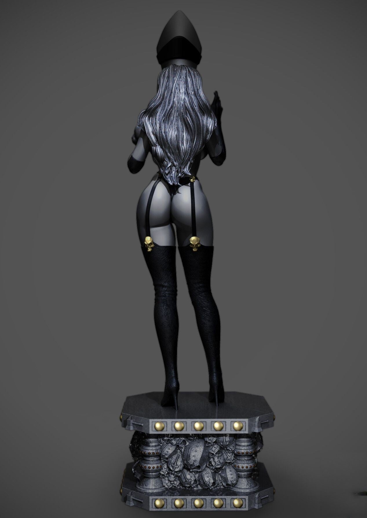 Lady Death Ghost - STL 3D Print Files