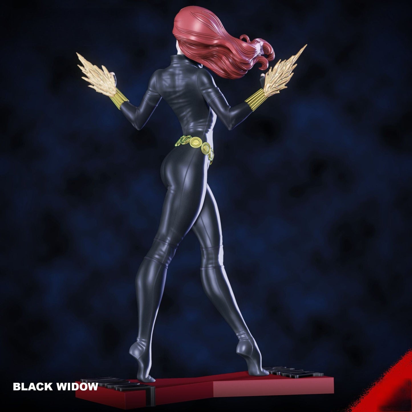 Black Widow Comic NSFW - STL 3D Print Files