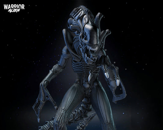 Alien Warrior - STL 3D Print Files