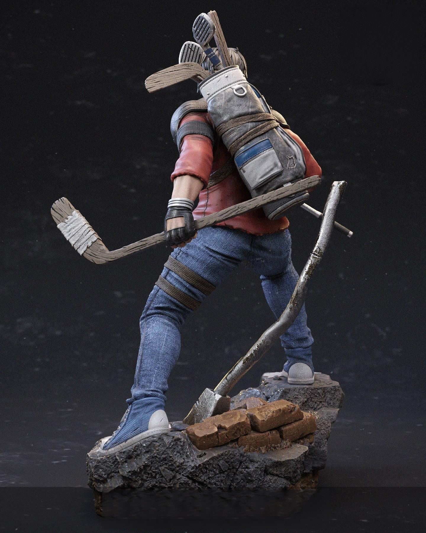 Casey Jones - TMNT - STL 3D Print Files