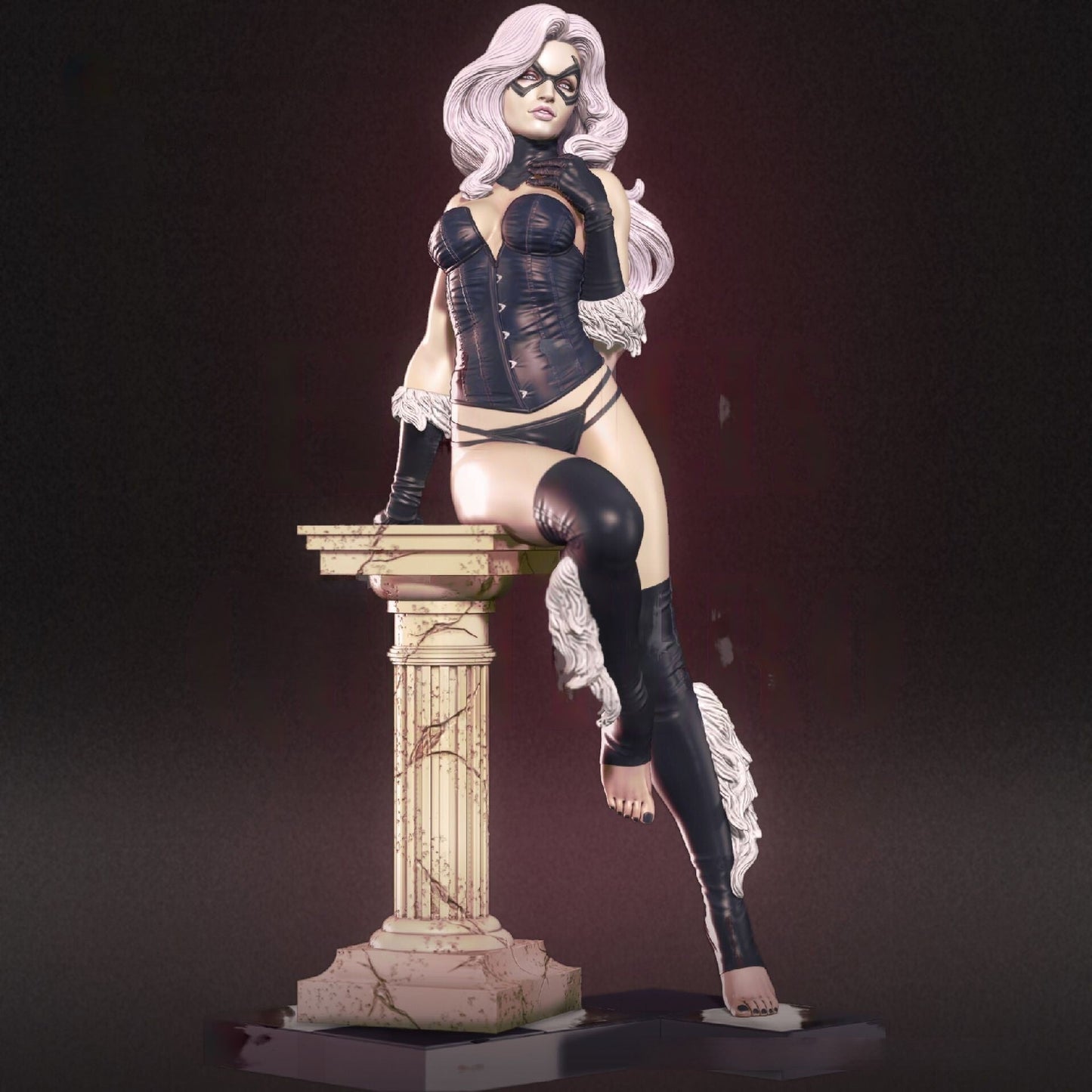 Black Cat NSFW - Spider Man - STL 3D Print Files