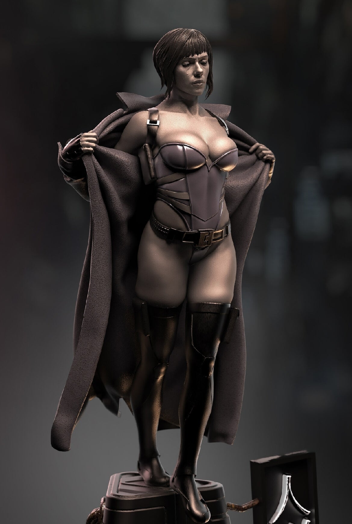 Major Motoko 3 VERSION - Ghost In The Shell - STL 3D Print Files