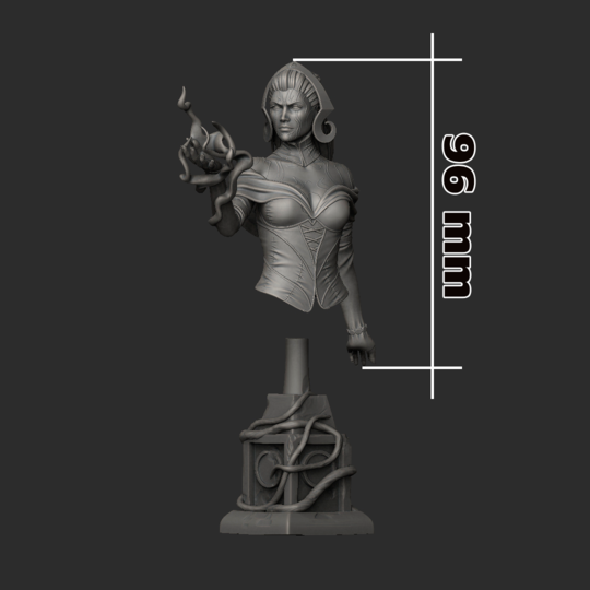 Liliana Vess - Magic: The Gathering - STL 3D Print Files