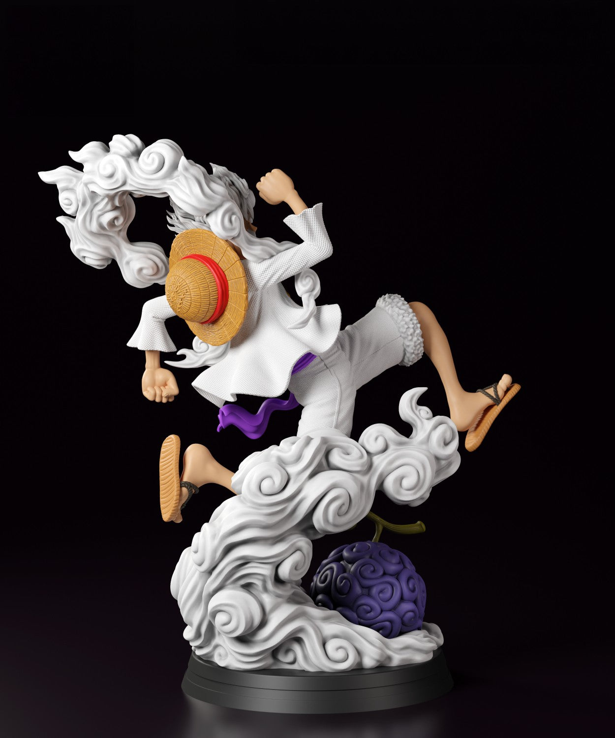 1608 Luffy Gear 5 - One Piece - STL 3D Print Files