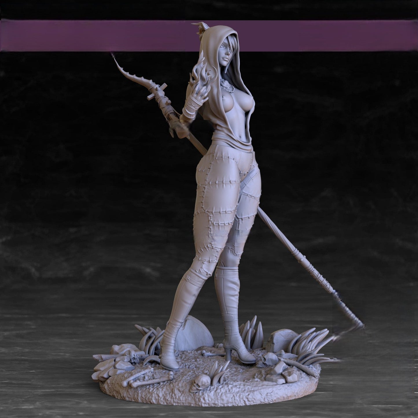 Morrigan NSFW - Dragon Age  - STL 3D Print Files