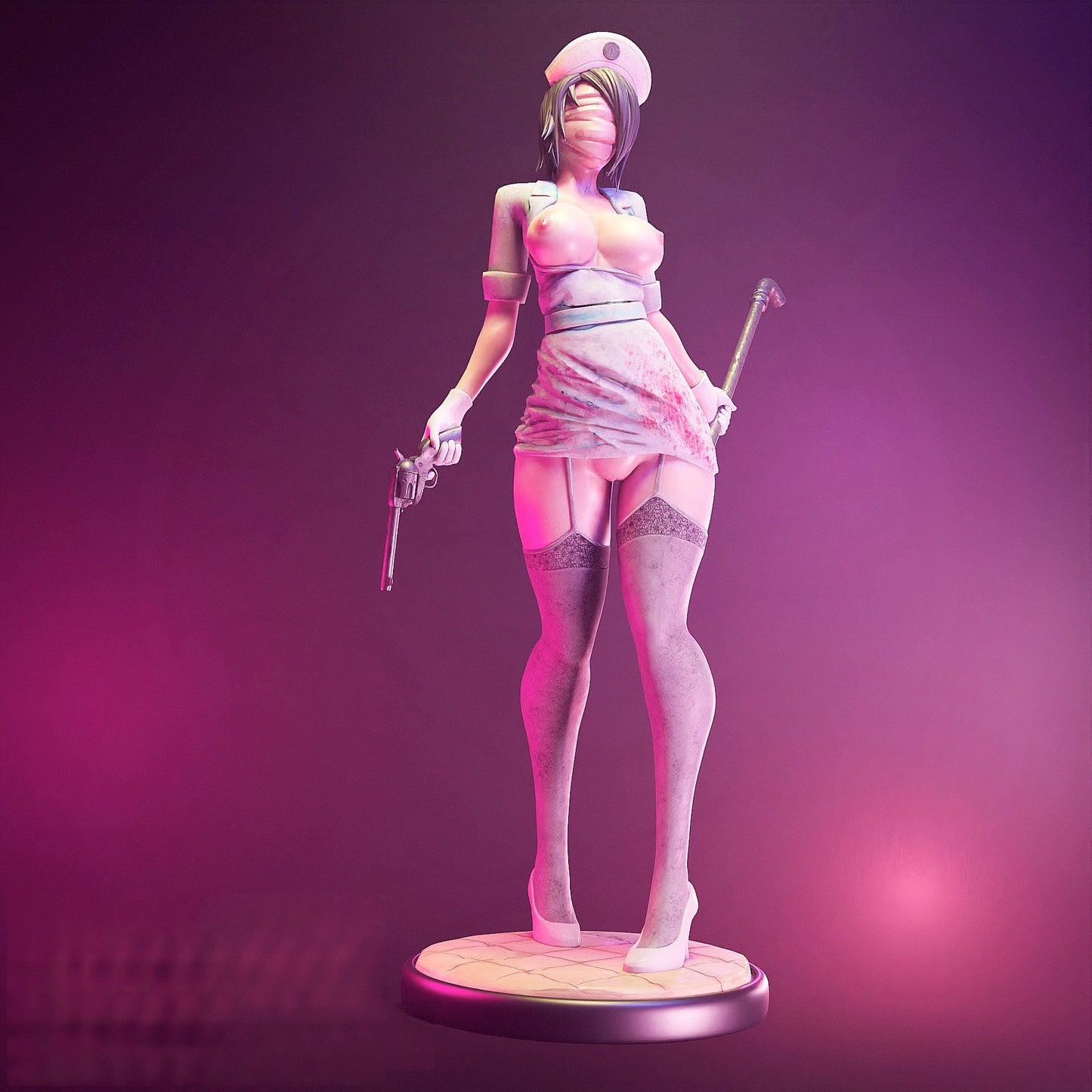 Silent Hill Sexy Nurse NSFW - STL 3D Print Files