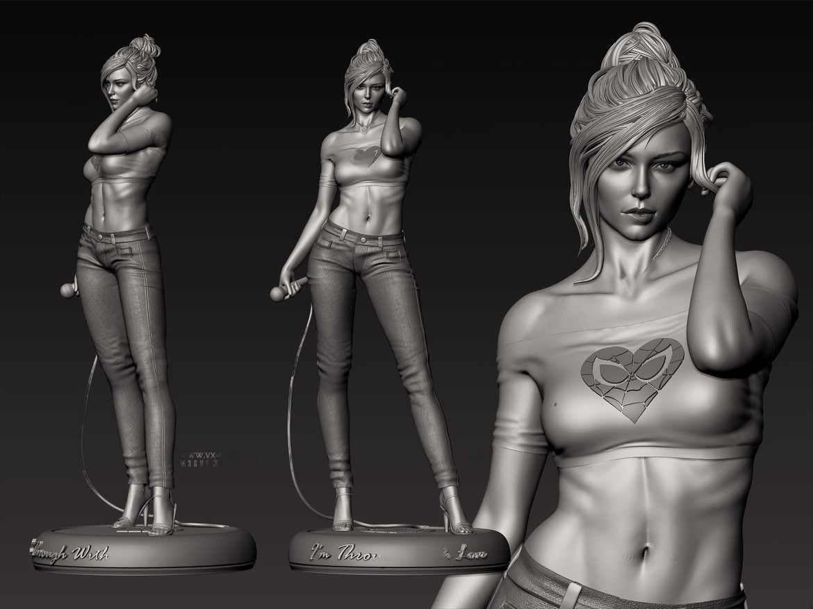 Mary Jane Watson NSFW  - STL 3D Print Files