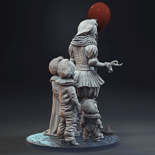 Pennywise Diorama - IT - STL 3D Print Files